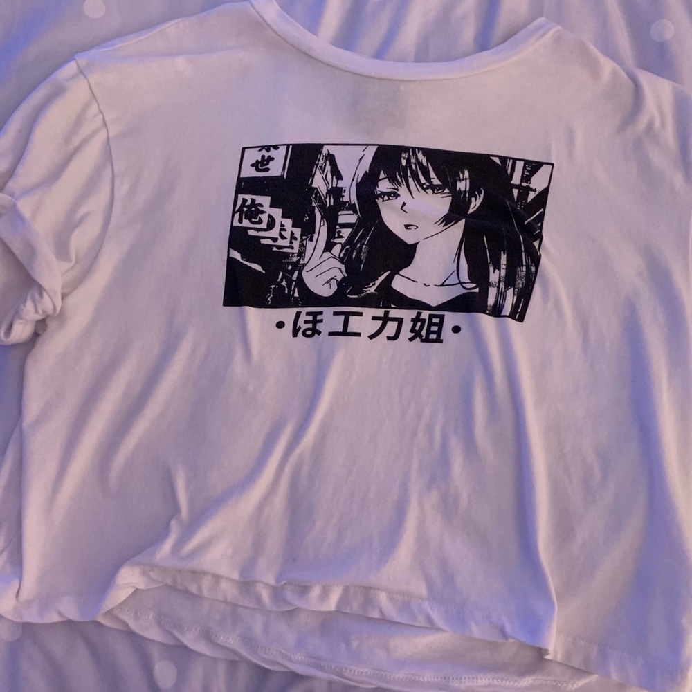 Anime aesthetic t-shirt